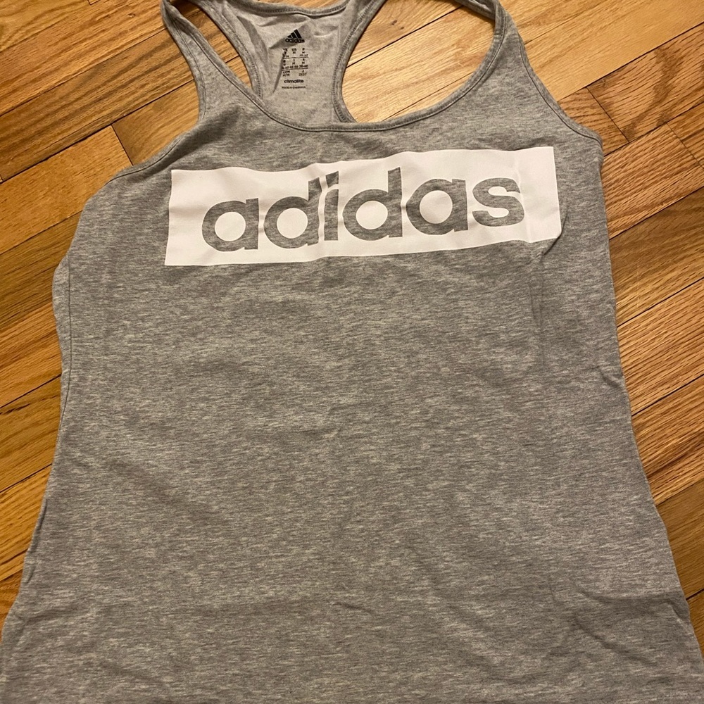 Gray Adidas tank